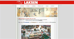 Desktop Screenshot of laksen.no